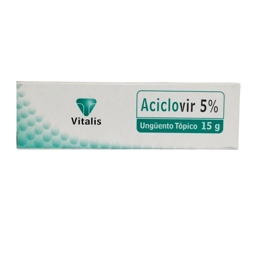 ACICLOVIR 5% UNGÜENTO TOP X 15 GR (VITALIS)