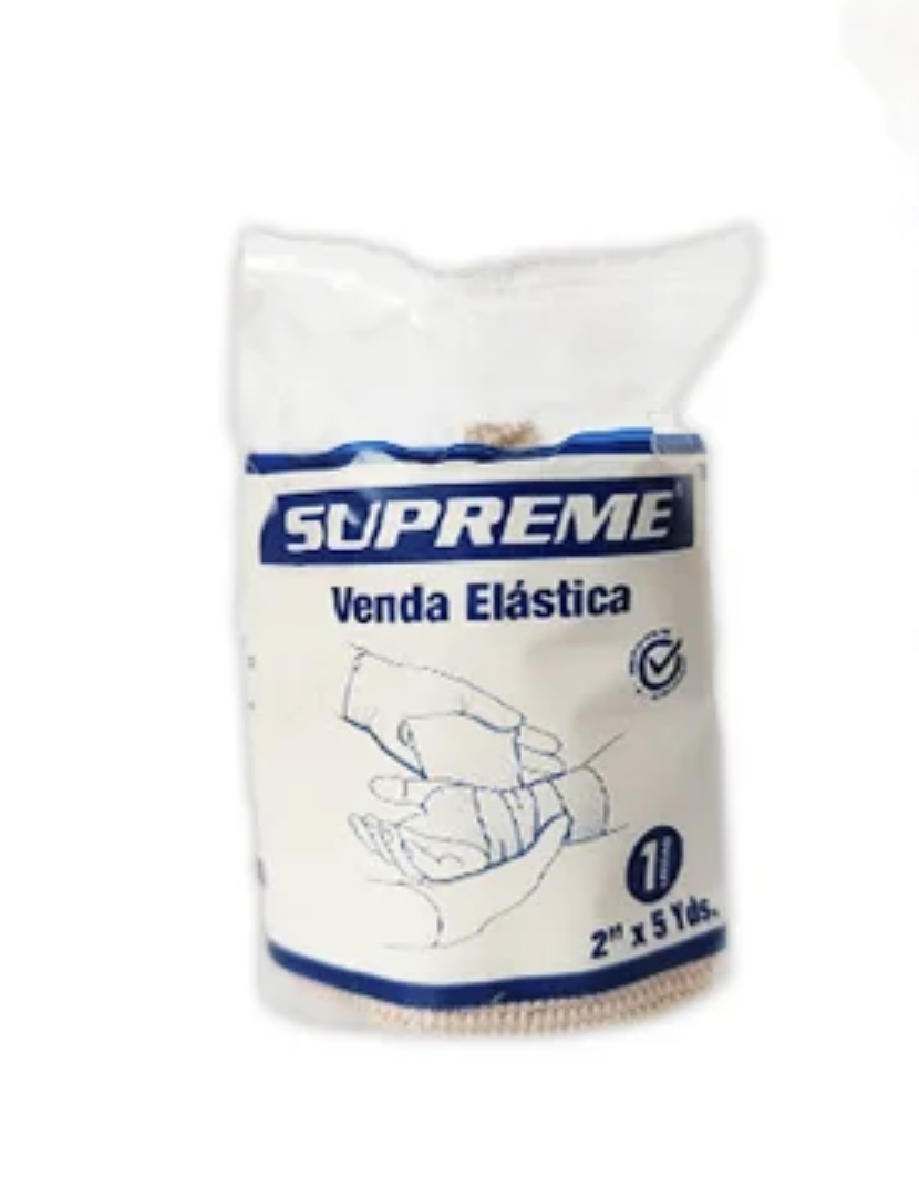 VENDA ELASTICA COLOR PIEL 2" X 5 YDAS (SUPREME) - Image 2