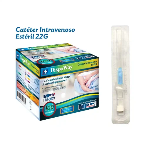 CATÉTER INTRAVENOSO ESTERIL # 22 (PROMEDICAL)