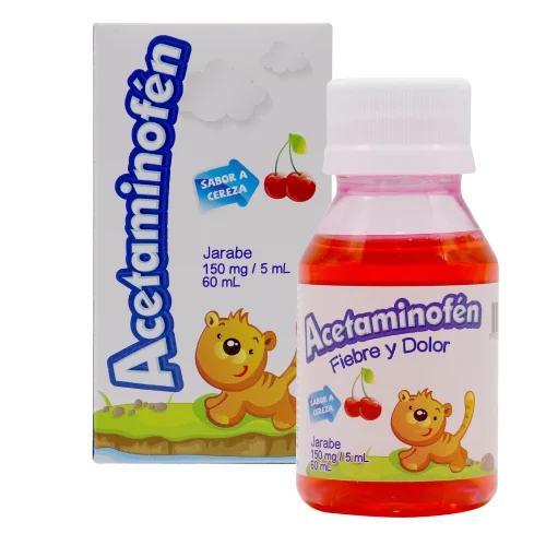 ACETAMINOFEN  JARABE NIÑOS CEREZA FCO X 60 ML (COASPHARMA)
