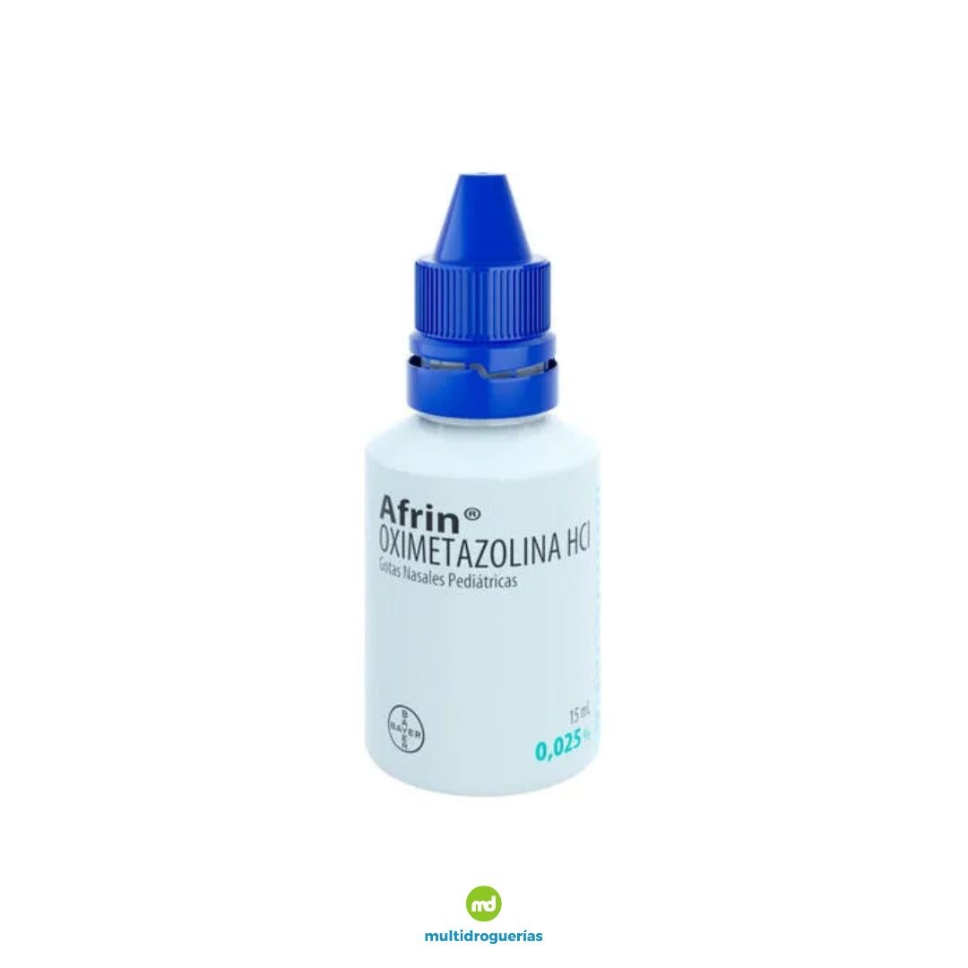 OXIMETAZOLINA HCI 0.025% PEDIATRICO FCO X 15 ML (AFRIN)(BAYER)