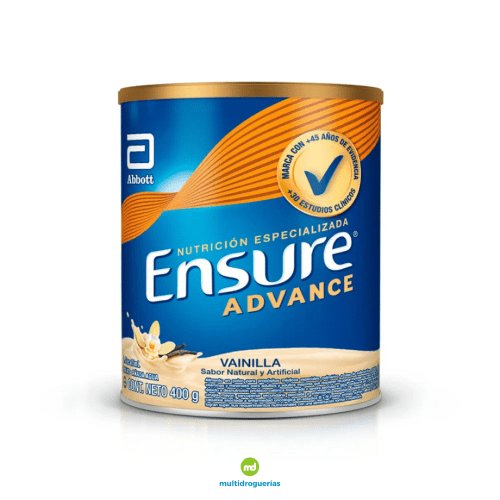 ENSURE ADVANCE VAINILLA POLVO LATA X 400 GR (ABBOT)