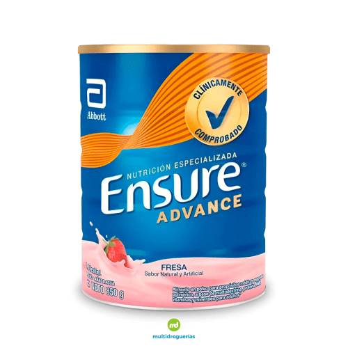 ENSURE ADVANCE FRESA POLVO LATA X 850 GR (ABBOTT)