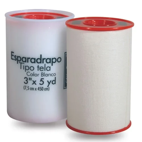 ESPARADRAPO TIPO TELA DE 3 X 5 YDS