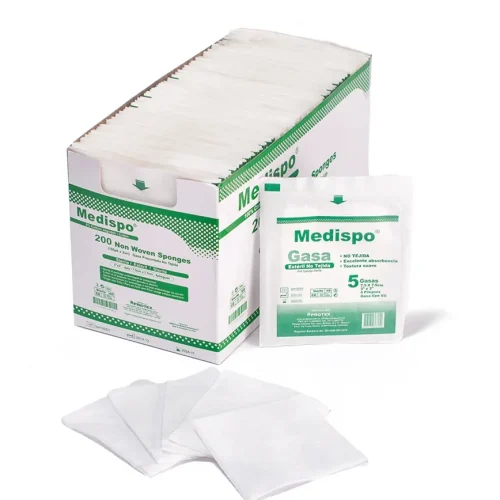 GASA ESTERIL NO TEJIDAS 3" X 3"   SOBRE X 5 (MEDISPO)