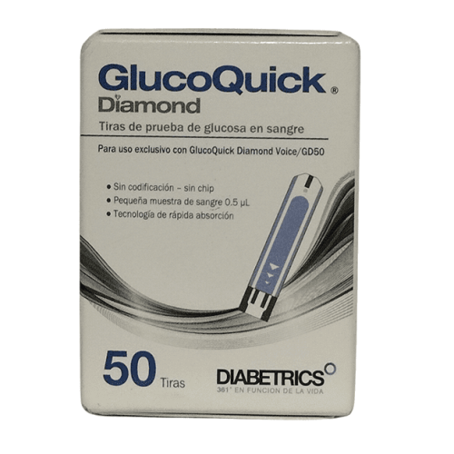 GLUCOQUICK LANCETAS ESTÉRILES CAJA X 50