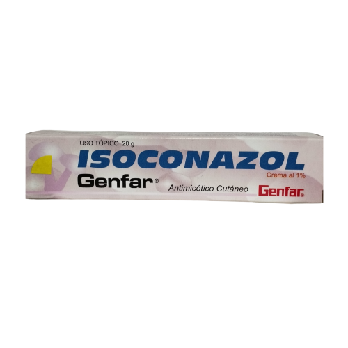 ISOCONAZOL 1% CREMA  TOPICA TUBO X 20 GR (GENFAR)