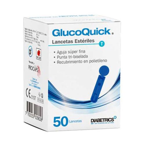 LANCETAS ESTERILES CJ X 50 UNIDADES (PROCAPS)
