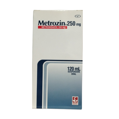METRONIDAZOL 250 MG FCO X 120 ML (METROZIN)(SIEGFRIED)