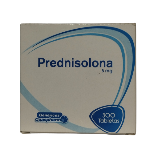 PREDNISOLONA 5 MG CJ X 300 TAB (COASPHARMA)