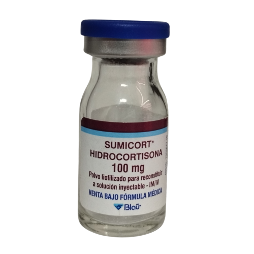 HIDROCORTISONA 100 MG POLVO LIOFILIZADO PARA REC A SOL INY  (SUMICORT)(BLAU)