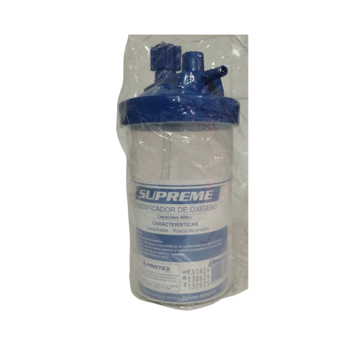 HUMIDIFICADOR DE OXIGENO X 400 CC (SUPREME)