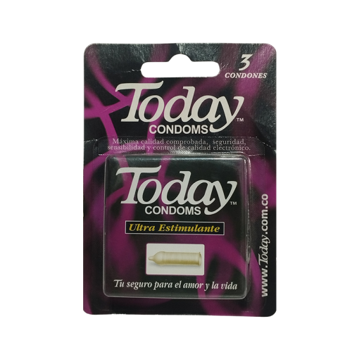 PRESERVATIVO ULTRA ESTIMULANTE X 3 (TODAY)(PFIZER)